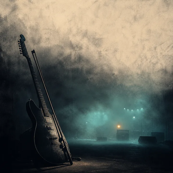 Vizuální motiv hudebního žánru Post-rock