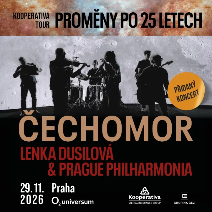 Čechomor Kooperativa tour – Proměny po 25. letech