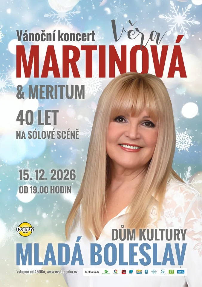 Věra Martinová & MERITUM – Vánoční koncert
