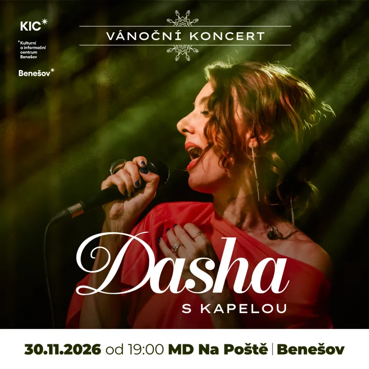 VÁNOČNÍ KONCERT DASHA s kapelou