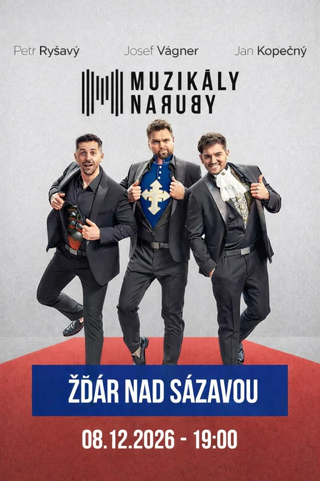 MUZIKÁLY NARUBY - Josef Vágner & Petr Ryšavý & Jan Kopečný